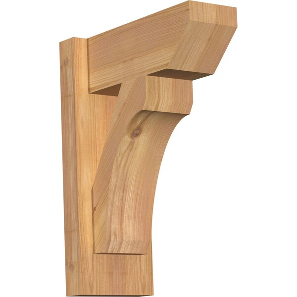 Ekena Millwork Legacy Slat Smooth Outlooker, Western Red Cedar, 5 1/2"W x 12"D x 16"H OUT06X12X16LEC06SWR - main